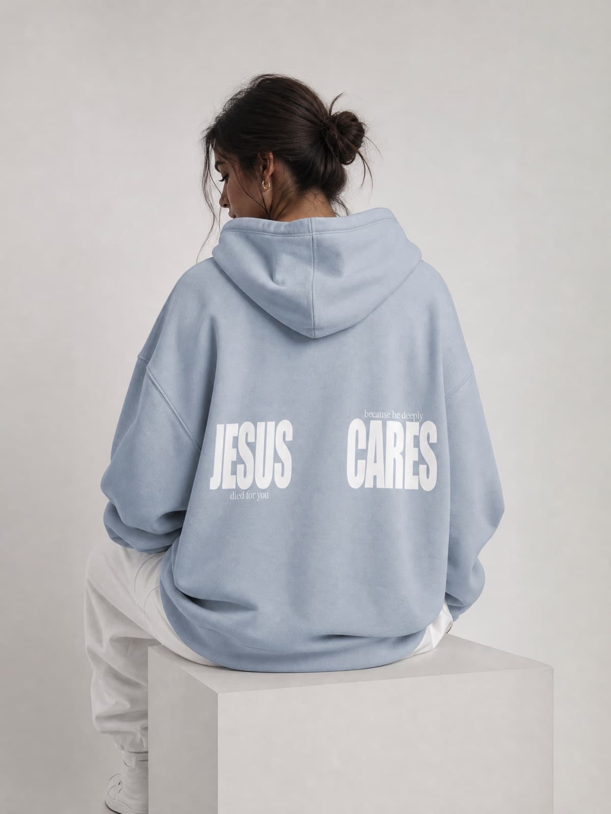 Jesus Cares Hoodie